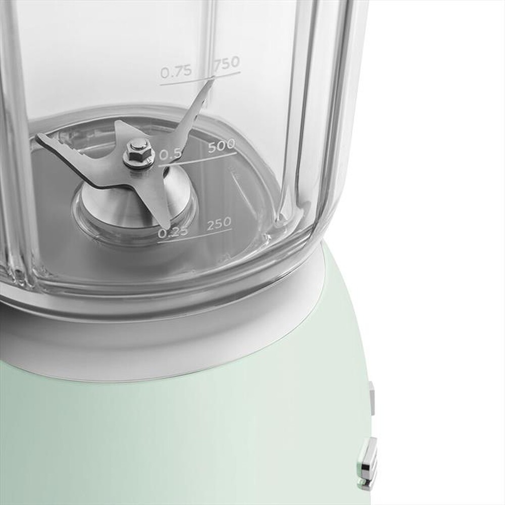 "SMEG - Frullatore da Tavolo 50's Style- BLF03PGEU-Verde pastello"