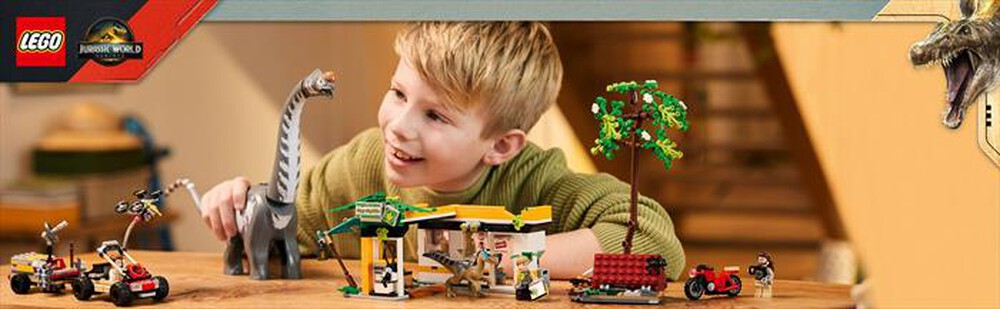 Immagine del prodotto LEGO - JURASSIC WORLD Ricerca Raptor e Titanosauro 76973