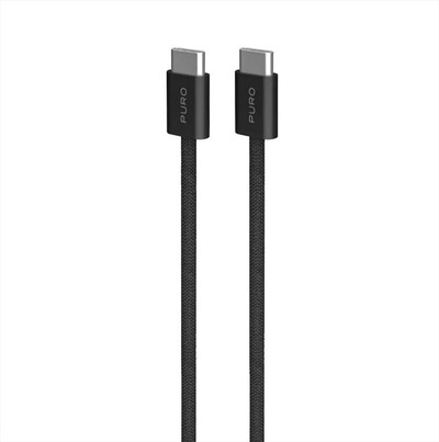 SBS - Cavo di ricarica per iPhone 15 PUCCCFABK415MTBLK-Nero