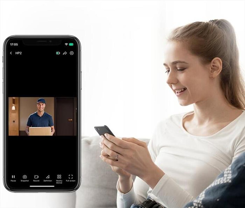 Immagine del prodotto EZVIZ - Spioncino Digitale a Batteria HP2-ARGENTO