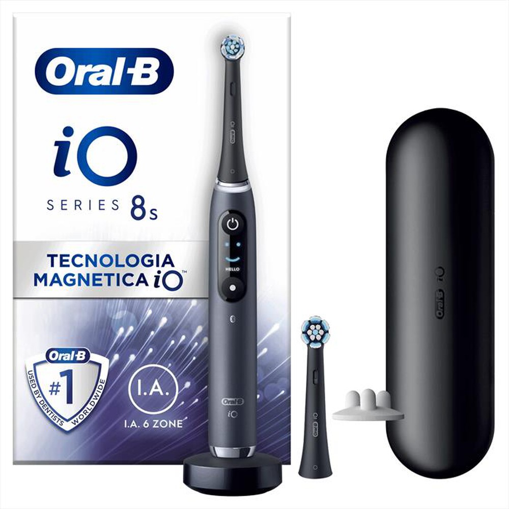 "ORAL-B - Spazzolino elettrico IO 8S-Nero"