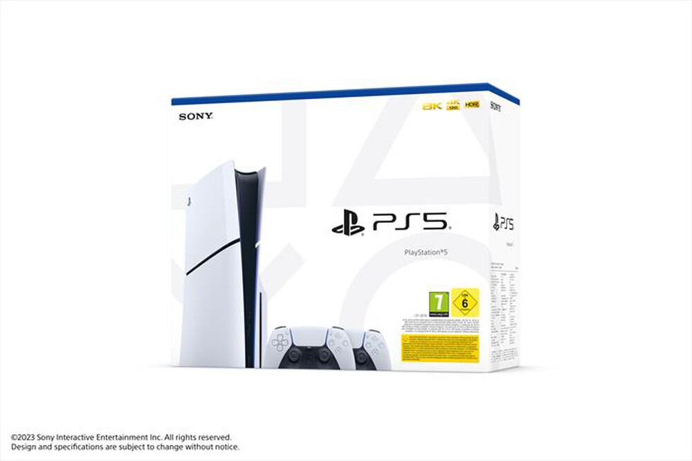 Immagine del prodotto SONY COMPUTER - PS5 STANDARD D + DUALSENSE WHITE