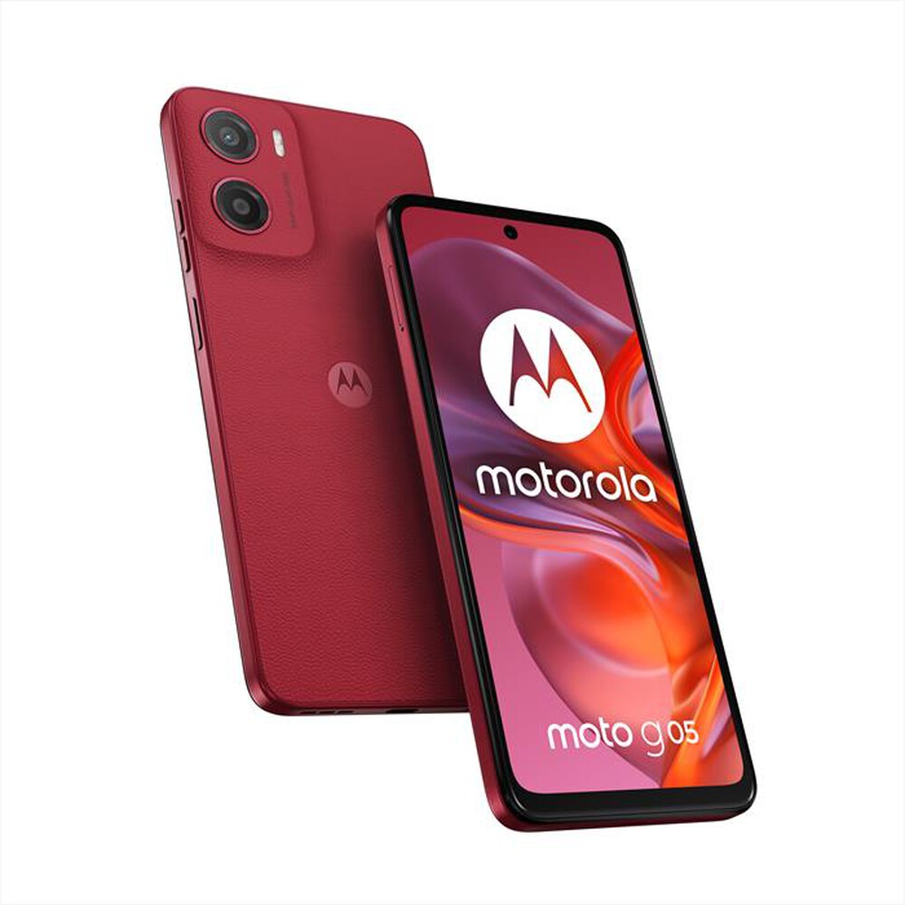 "MOTOROLA - Smartphone MOTO G05 4/256GB-Plum Red"