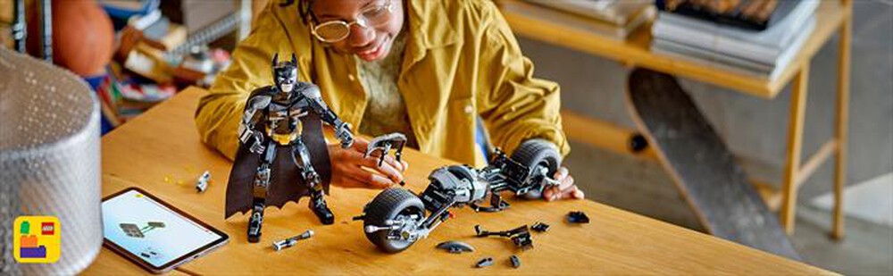 Immagine del prodotto LEGO - SUPER HEROES Personaggio Batman con Bat-Pod 76273
