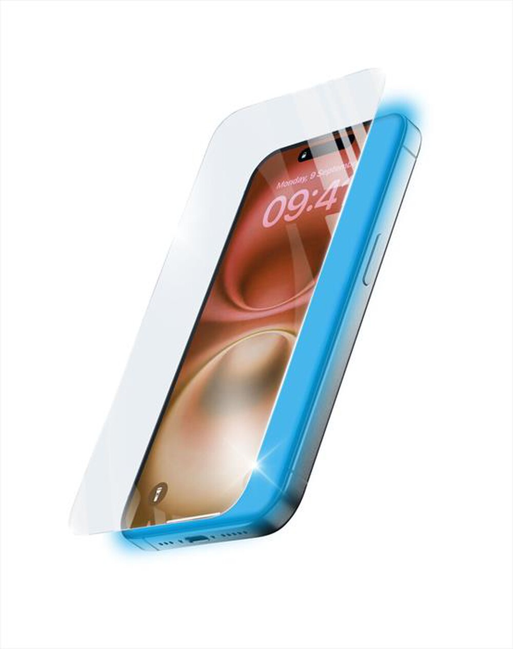Immagine del prodotto CELLULARLINE - ANTIBLUE XTREME GLASS - IPHONE 16-Trasparente