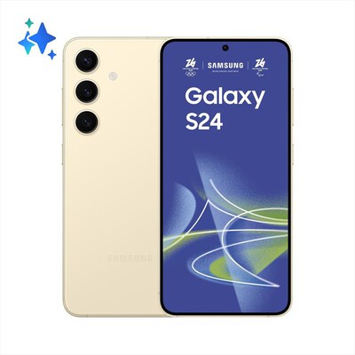 SAMSUNG - GALAXY S24 128GB-Amber Yellow