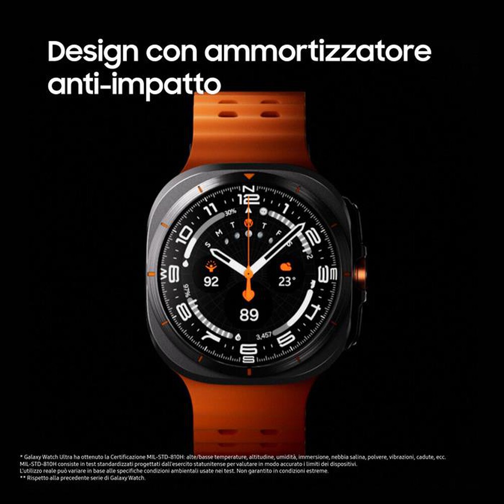 "SAMSUNG - Galaxy Watch Ultra 47mm LTE-TITANIUM GRAY"