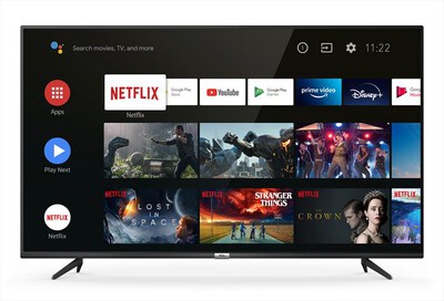 TCL - Smart TV LED UHD 4K 43" 43P615-Nero