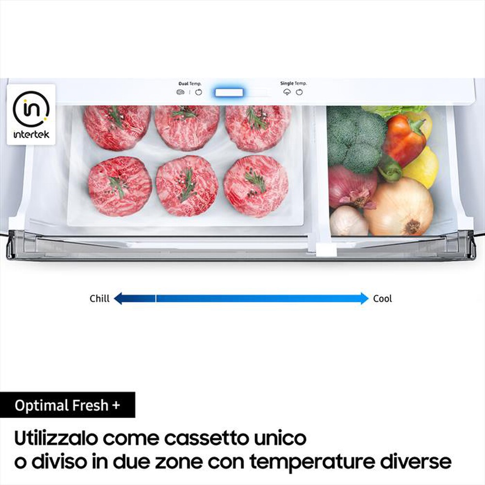 "SAMSUNG - Frigorifero combinato F-RB34D151212 BESPOKE-Clean White-Clean White"