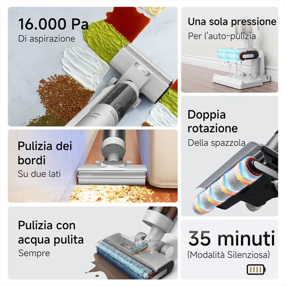 Immagine del prodotto DREAME - Lavapavimenti G10VIM PRO VERSIONE MERCATO ITALIANO-Nero