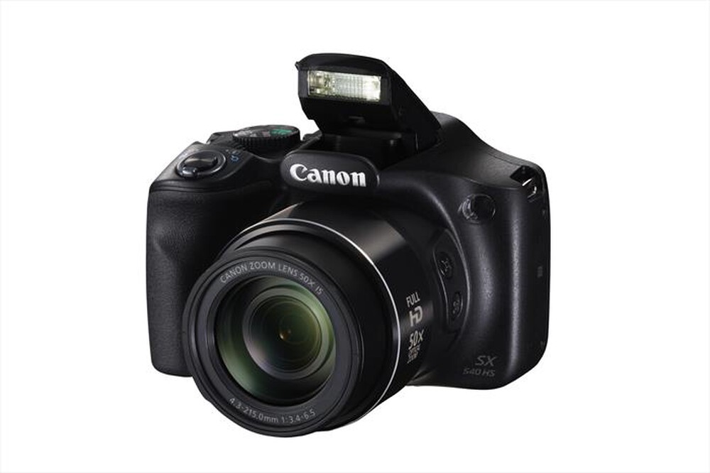 "CANON - PowerShot SX540 HS-Black"