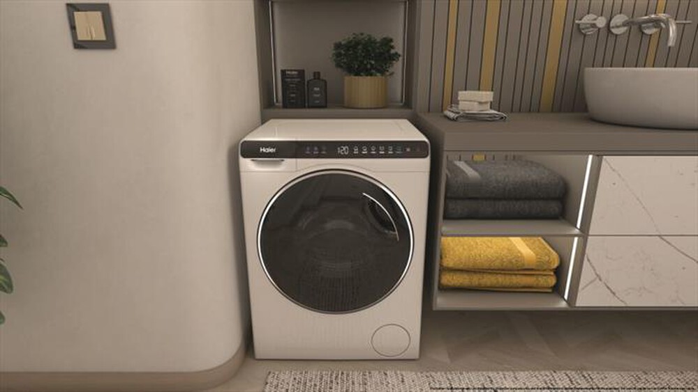"HAIER - Lavatrice HW50-BP12307-S 5 Kg Classe A-Bianco"