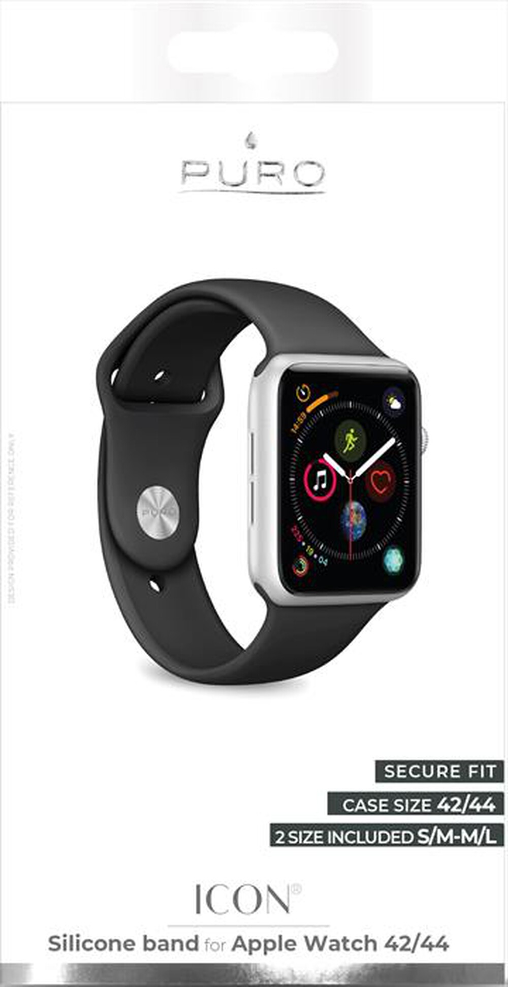 "PURO - AW44ICONBLK-nero"
