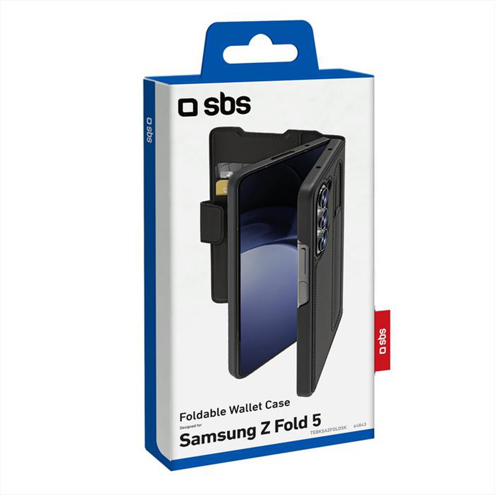 Immagine del prodotto SBS - Cover TEBKSAZFOLD5K per Samsung Z Fold 5-Nero