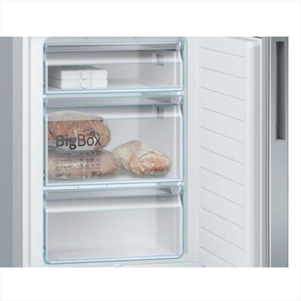 "BOSCH - Frigorifero combinato KGE36ALCA Classe C-Metal look"