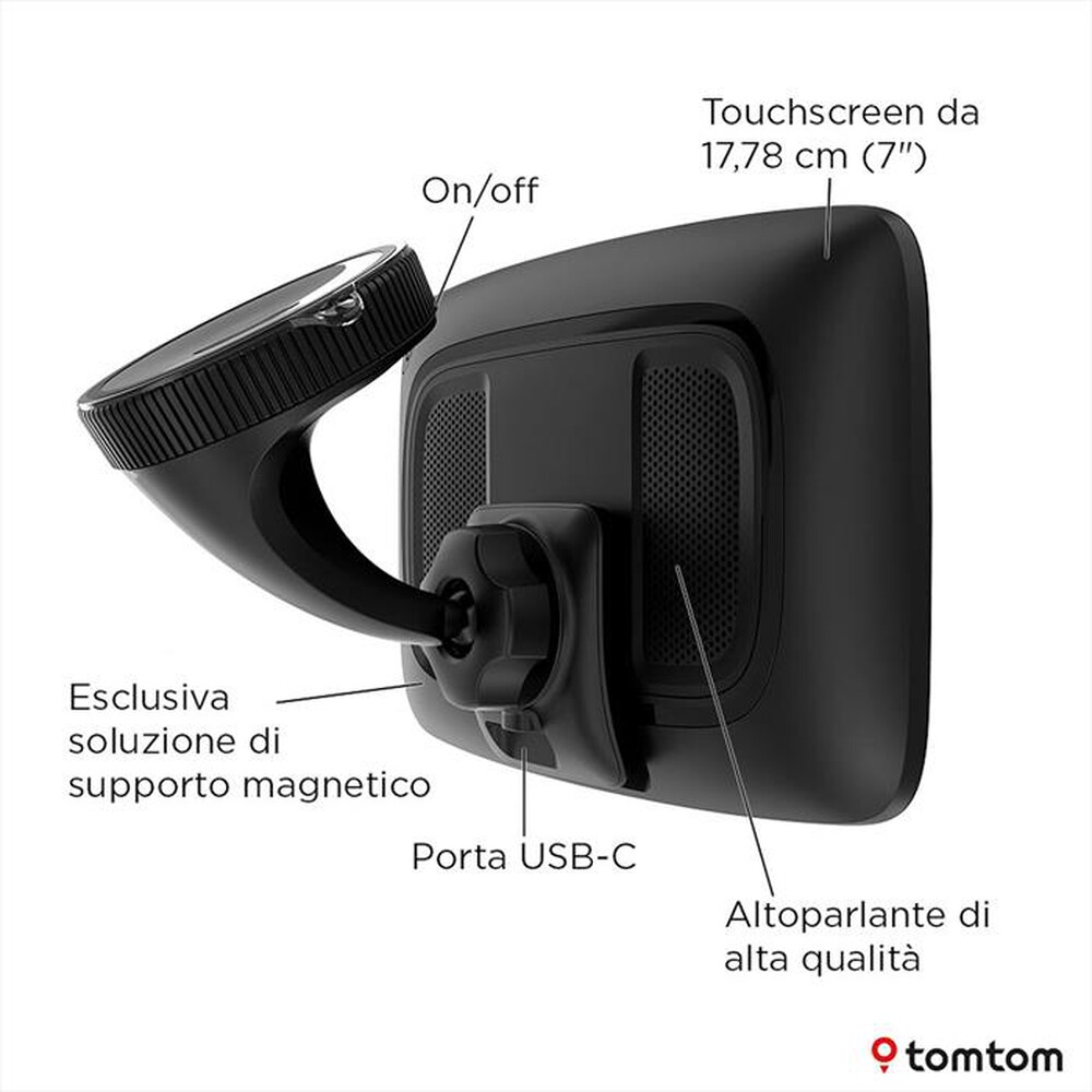 "TOM TOM - GO NAVIGATOR 7-Nero"