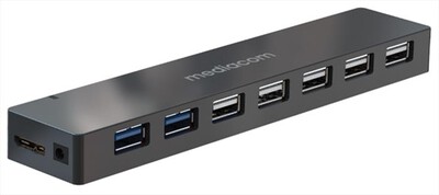 MEDIACOM - HUB USB 3.0 7 PORT MD-U106