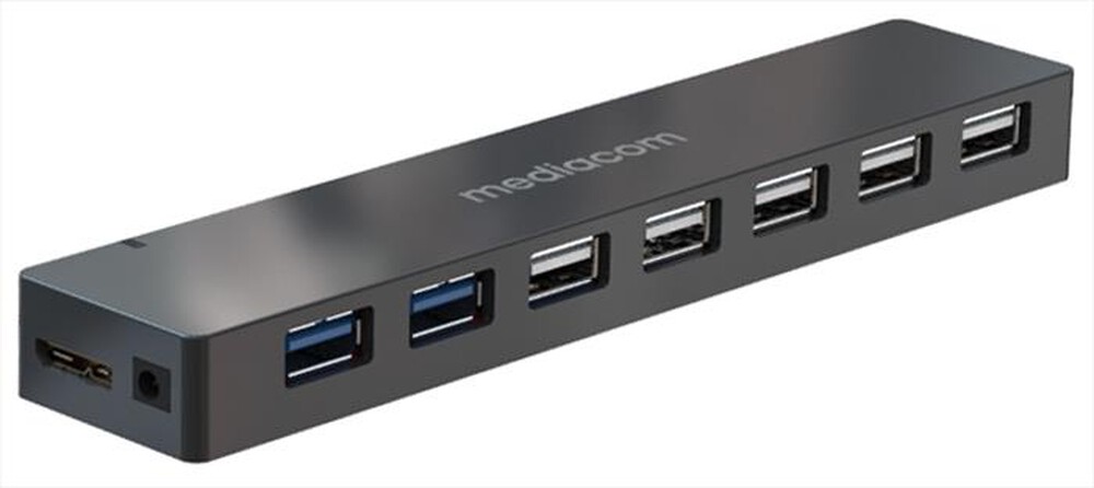 "MEDIACOM - HUB USB 3.0 7 PORT MD-U106"