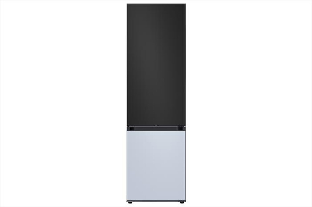 "SAMSUNG - Frigorifero combinato F-RB38D152748 BESPOKE-Satin Graphite-Satin sky blue"