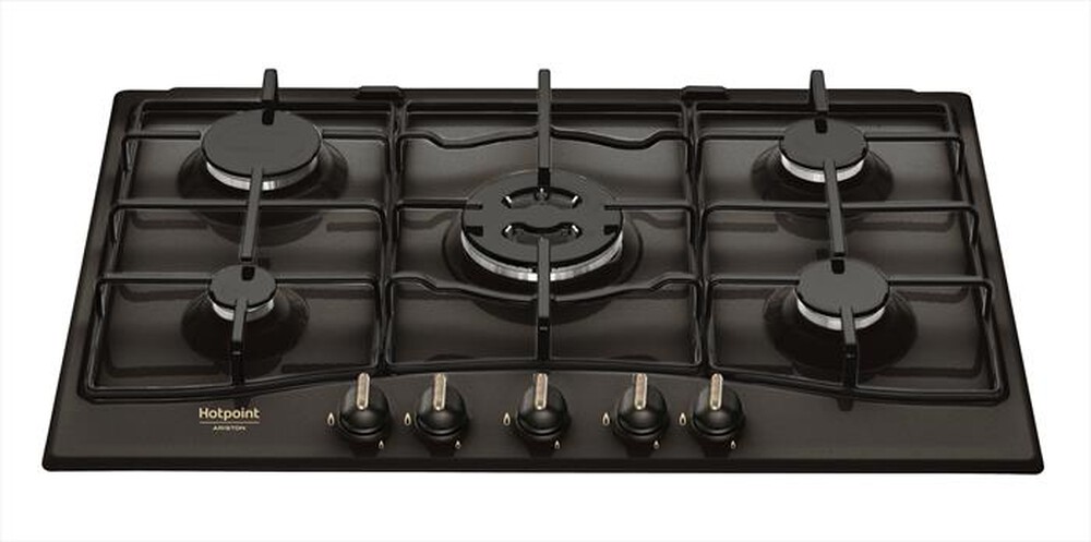 "HOTPOINT ARISTON - Piano cottura a gas PCN 750 T (AN) R /HA 75cm-Antracite"