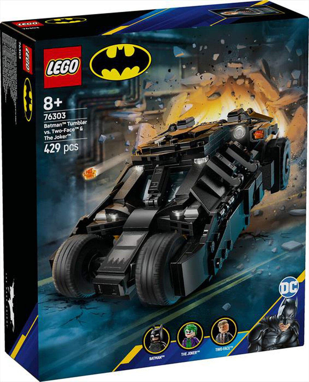 Immagine del prodotto LEGO - SUPER HEROES DC Batman vs Two-Face e Joker 76303