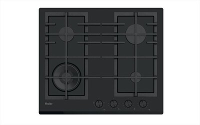 HAIER - Piano cottura a gas HAVG6BF4HBPB 59,5 cm-Nero