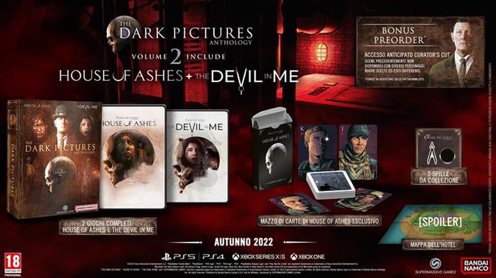 Immagine del prodotto NAMCO - THE DARK PICTURES ANTHOLOGY: VOLUME 2 PS4