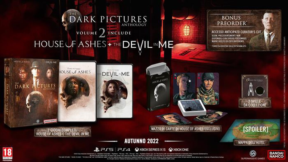 "NAMCO - THE DARK PICTURES ANTHOLOGY: VOLUME 2 PS4"