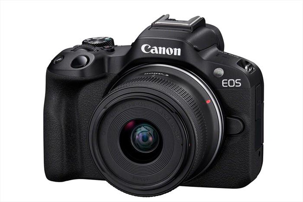 "CANON - Fotocamera EOS R50 BK + RF-S 18-45MM IS STM-Black"