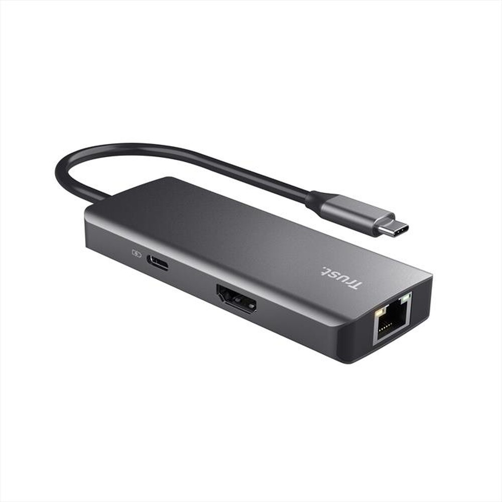 Immagine del prodotto TRUST - Adattatore multiporta USB-C 6-in-1 DALYX 6-IN-1-Silver