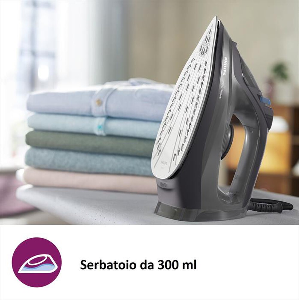 Immagine del prodotto PHILIPS - Ferro da stiro a vapore SERIE 3000 DST3041/80-Nero