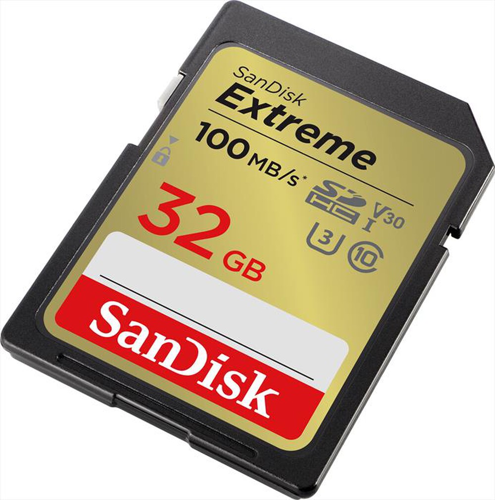 "SANDISK - SD EXTREME V30 U3 32GB"