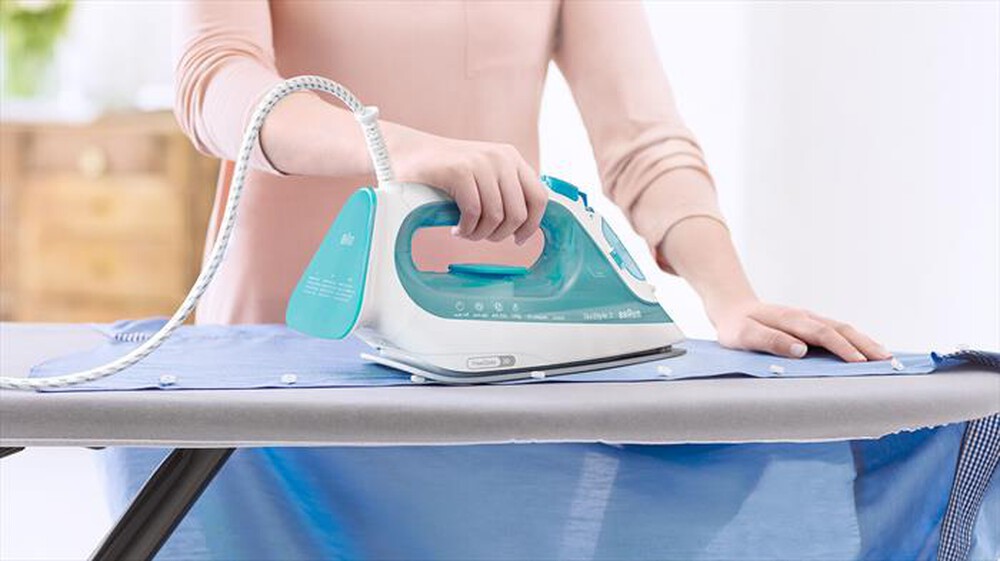 Immagine del prodotto BRAUN - Ferro a vapore TexStyle 3 SI3041GR-Bianco/Verde