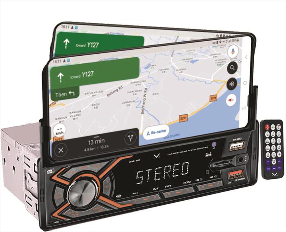 Immagine del prodotto MAJESTIC - AUTORADIO DAB+/RDS FM DAB 900-Nero