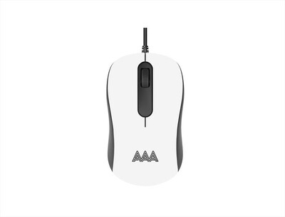 AAAMAZE - MOUSE WIRED USB-Bianco