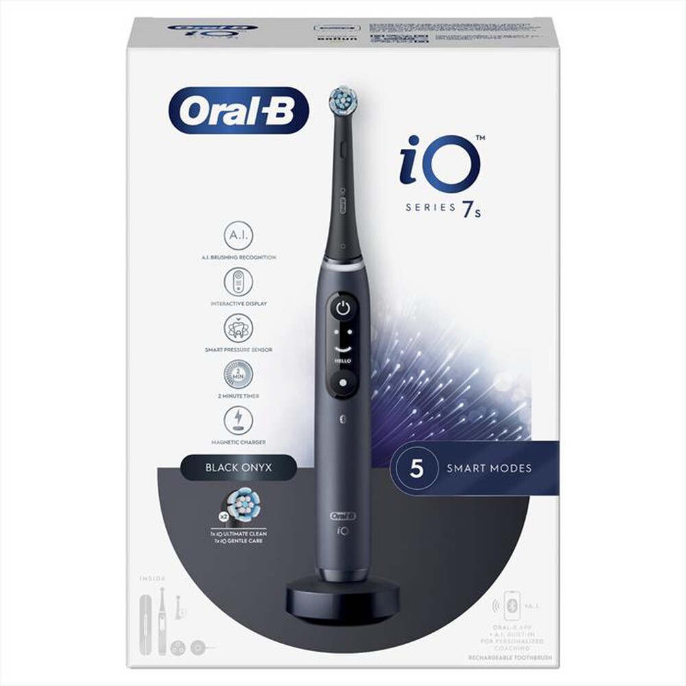 "ORAL-B - Spazzolino elettrico IO 7S-Nero"