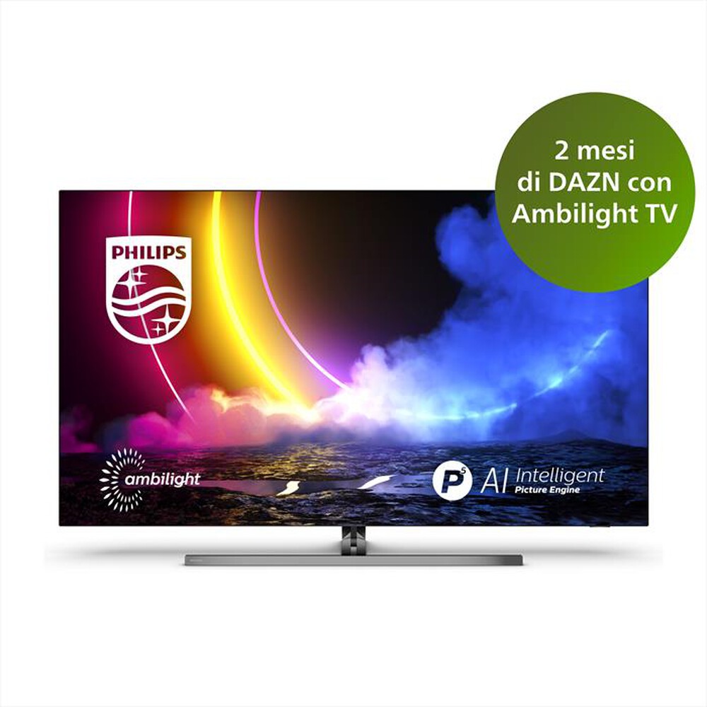 "PHILIPS - Smart TV OLED 65\" 65OLED856/12-Silver"