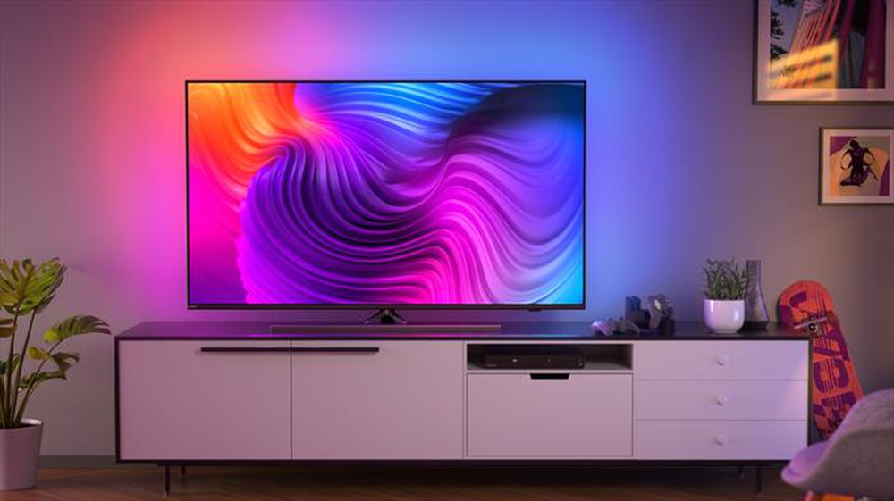 "PHILIPS - Smart TV AMBILIGHT THE ONE UHD 4K 50\" 50PUS8556/12-Antracite"