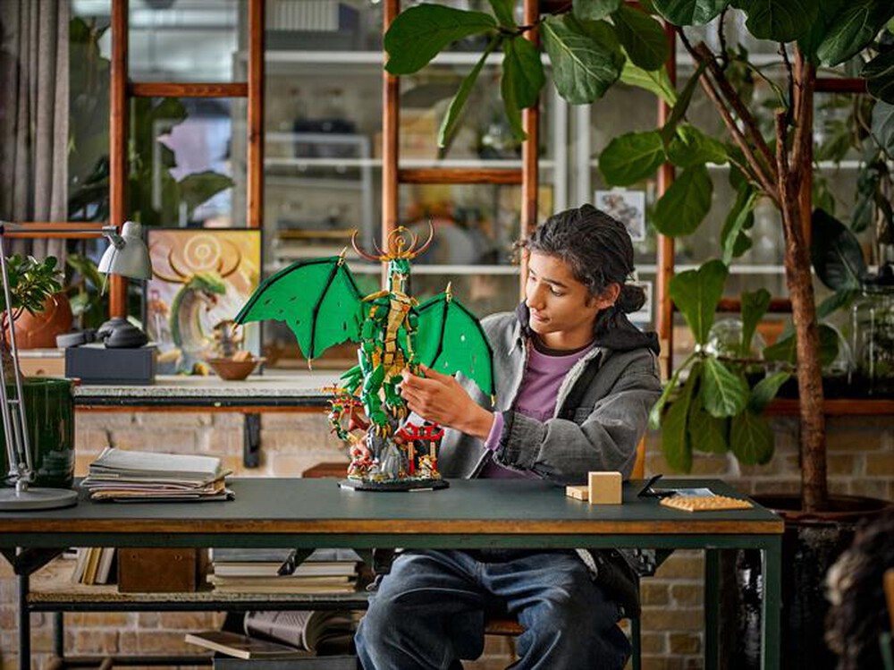 "LEGO - DRAGO-GUARDIANO-,"
