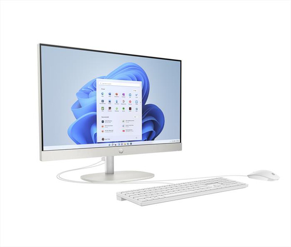"HP - Desktop ALL-IN-ONE 24-CR0002NL-Shell White"