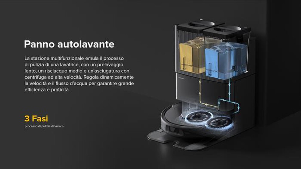Immagine del prodotto ROBOROCK - Aspirapolvere robot QR 598-Black