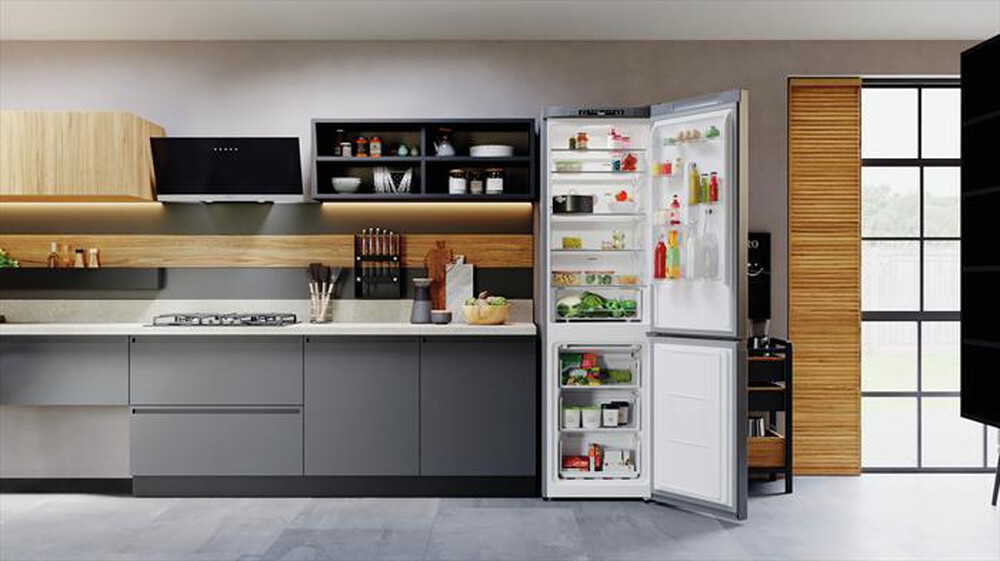 "HOTPOINT ARISTON - Frigorifero combinato HAFC9 TA23SX O3 Classe D"