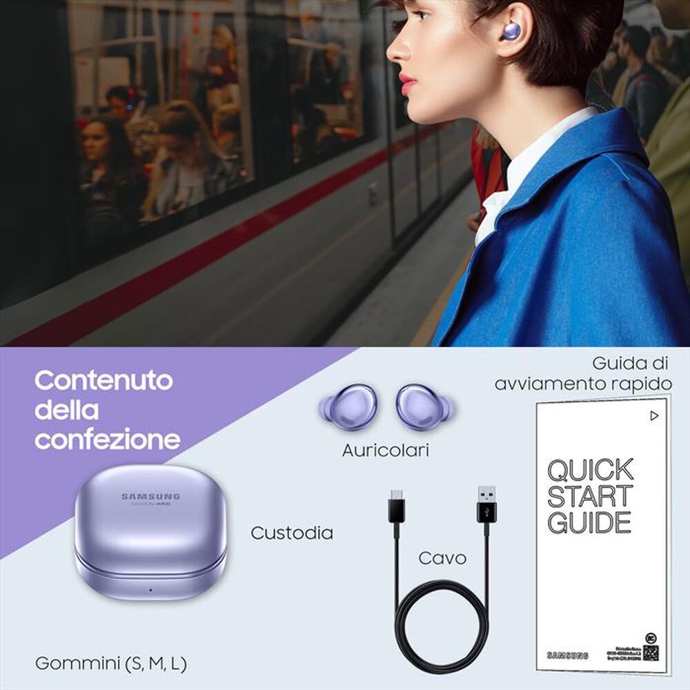 "SAMSUNG - GALAXY BUDS PRO-Violet"
