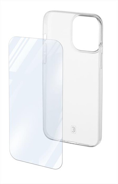 CELLULARLINE - Custodia Back PROTKITIPH15PRMT iPhone 15 Pro Max-Trasparente