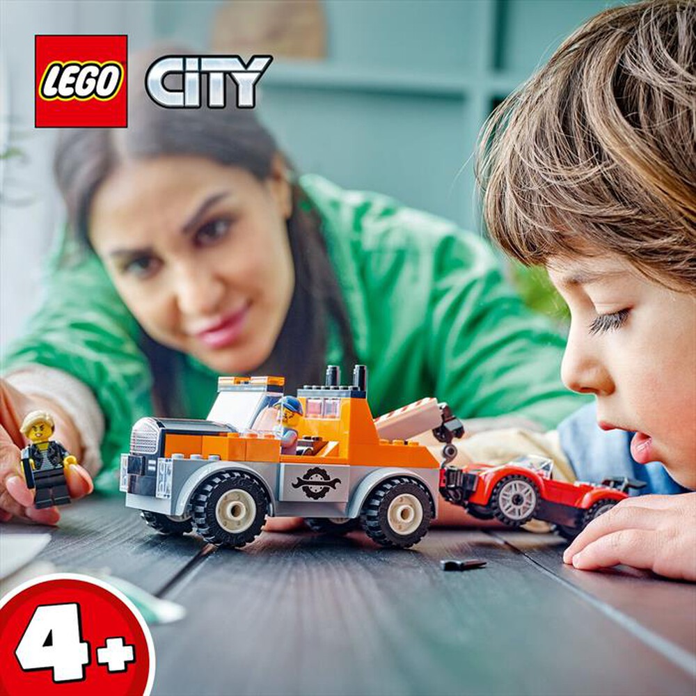 Immagine del prodotto LEGO - CITY Autogrù e officina auto sportive 60435