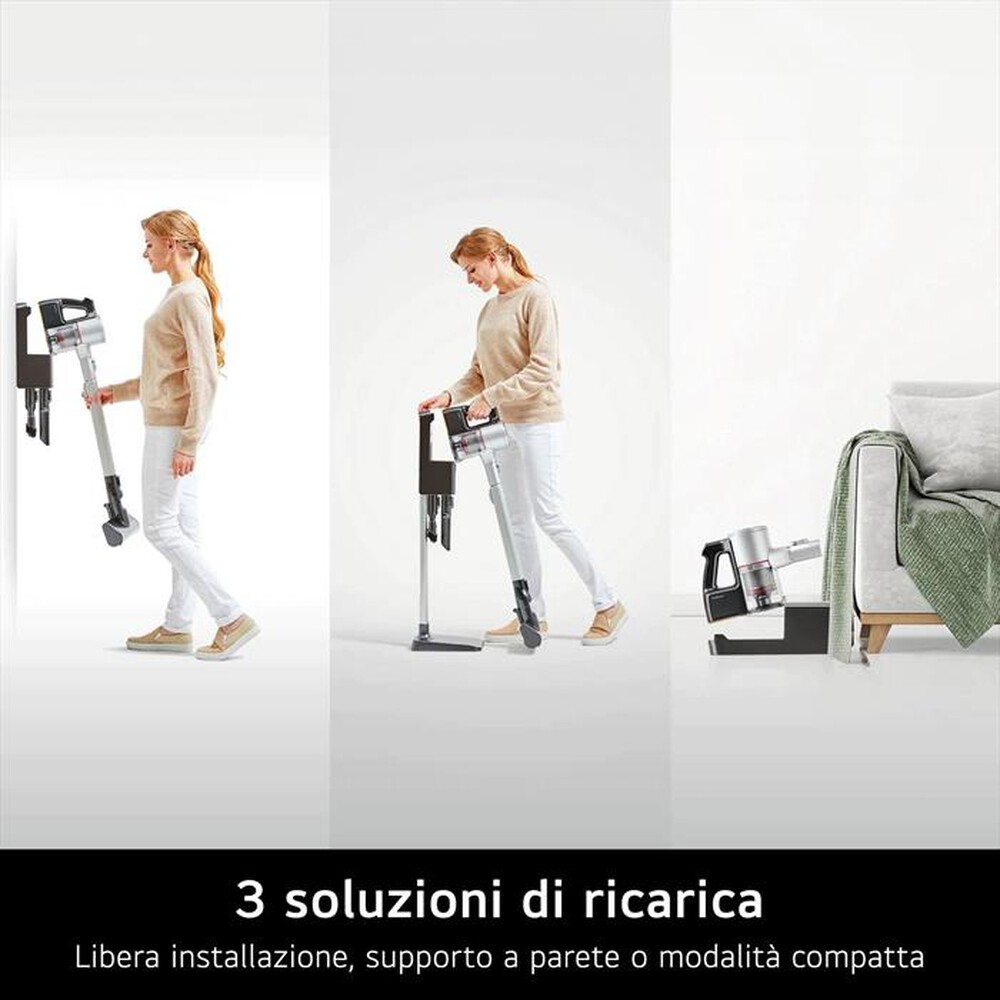 "LG - Scopa elettrica CORDZERO A9K-CORE3S-Silver"