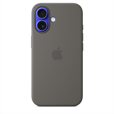 APPLE - Custodia MagSafe in silicone per iPhone 16-Grigio pietra