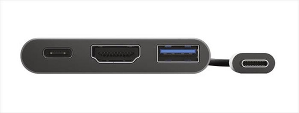 "TRUST - DALYX 3-IN-1 USB-C ADAPTER-Grey"