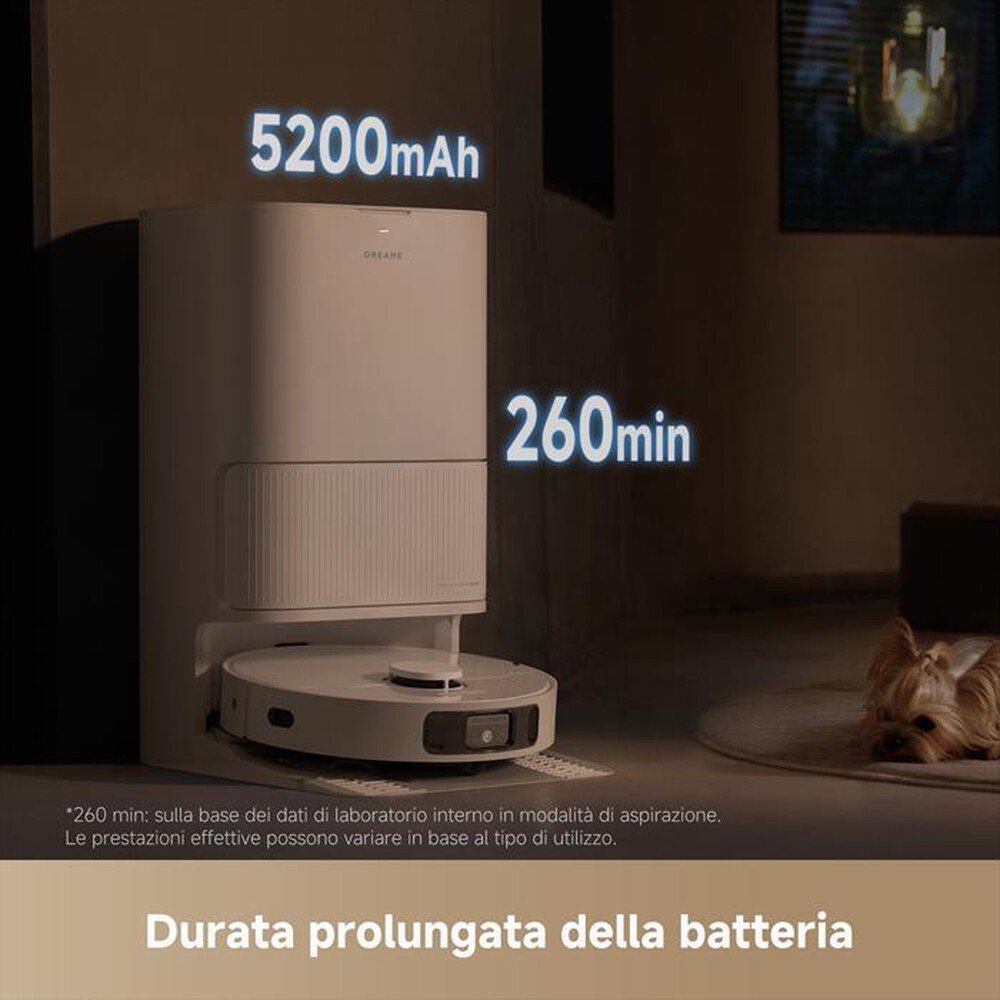 Immagine del prodotto DREAME - Aspirapolvere robot D20 ULTRA VIM-Bianco