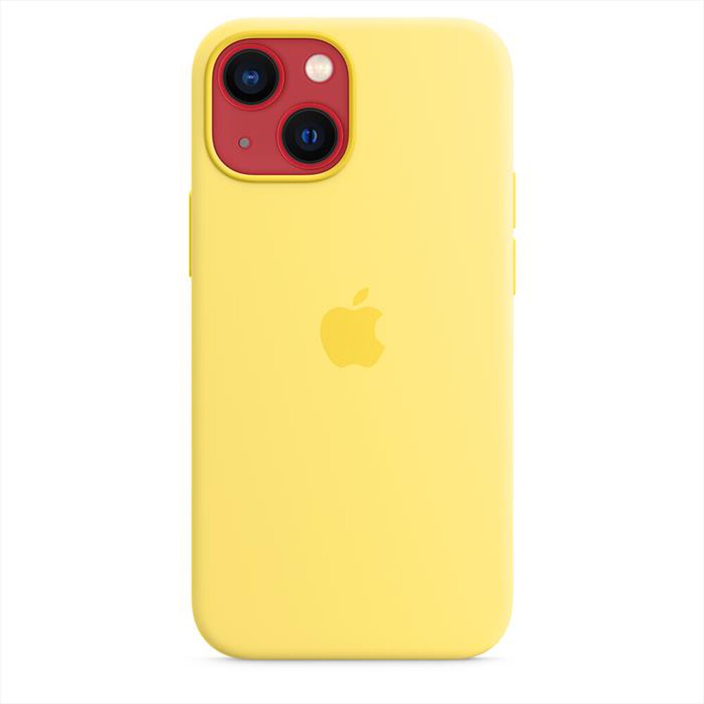 "APPLE - COVER PER IPHONE 13 MINI IN SILICONE CON MAGSAFE-Scorza di Limone"
